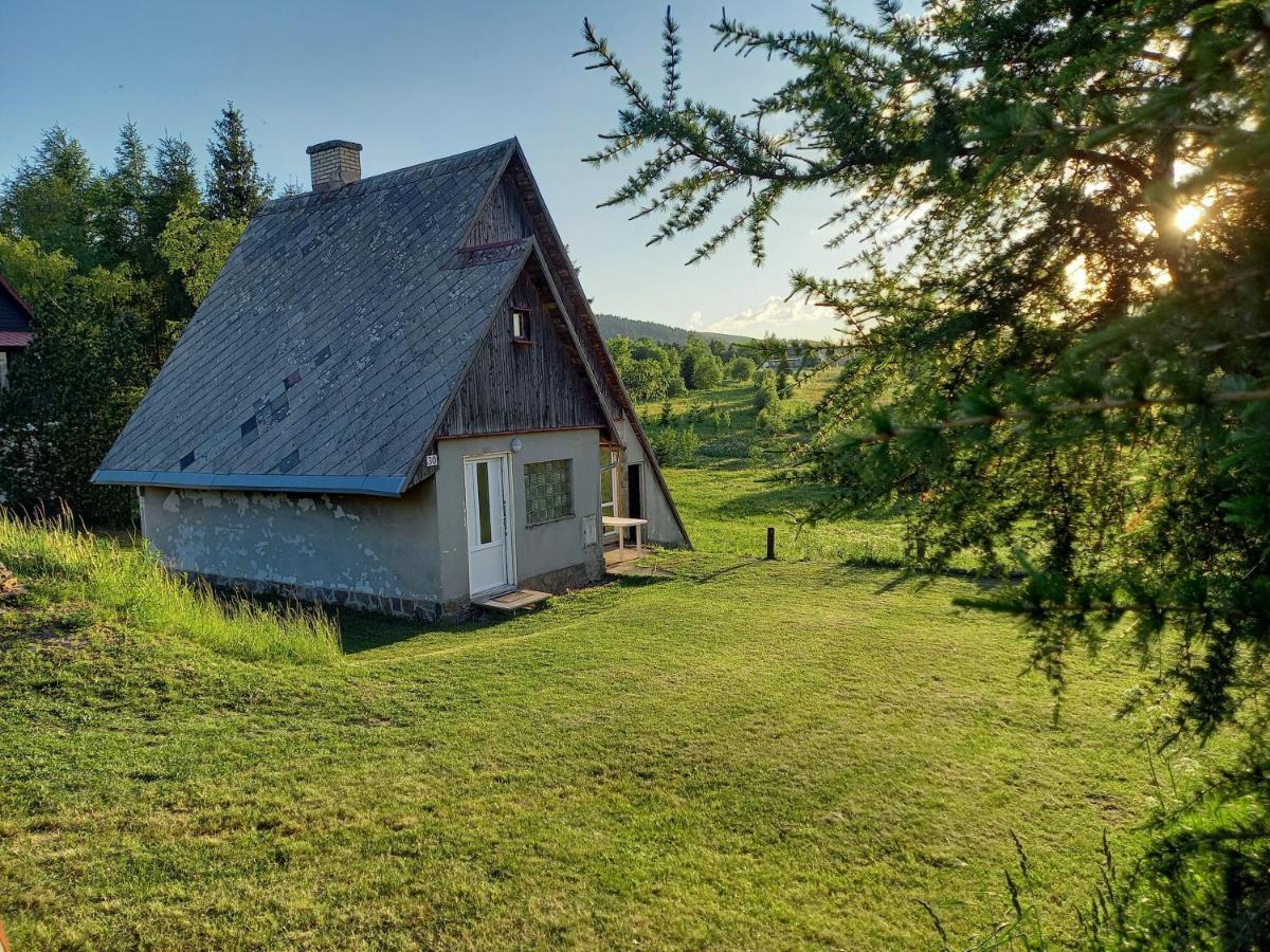 Villa Chaloupka Na Vrsku Loučná pod Klínovcem Exterior foto