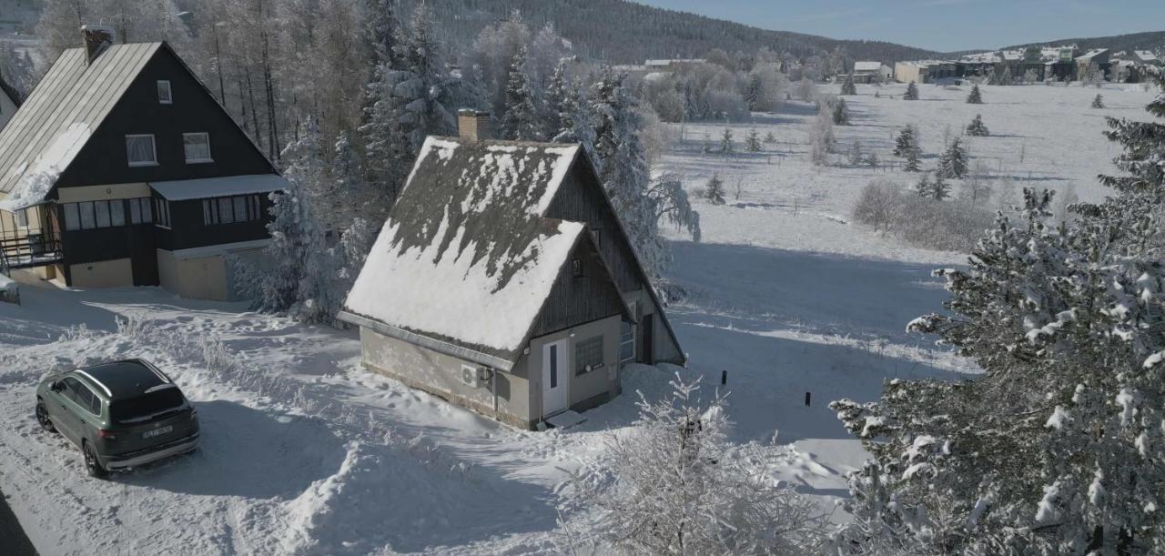 Villa Chaloupka Na Vrsku Loučná pod Klínovcem Exterior foto