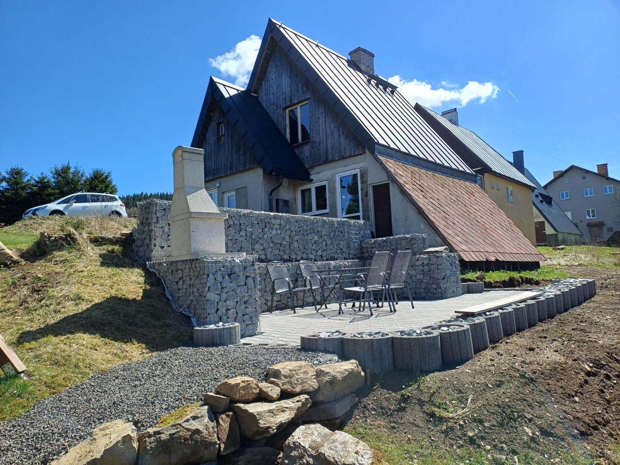 Villa Chaloupka Na Vrsku Loučná pod Klínovcem Exterior foto